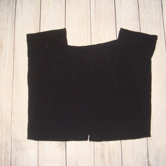 J. Jill Stretch Black Pull On Pants SP - Picture 5 of 5